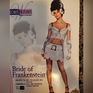 Bride of Frankenstein Costume size small